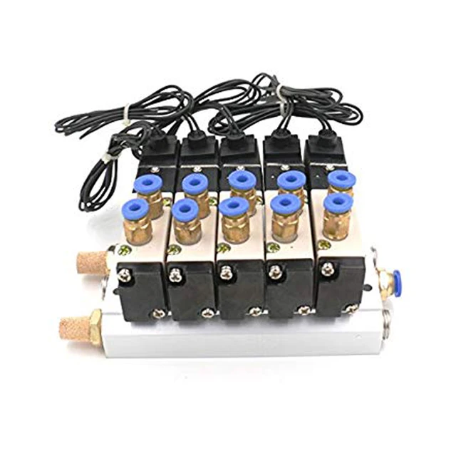 Amazon.co.jp: 12V 24V 220V 空気圧電気電磁弁 2 ポジション 2