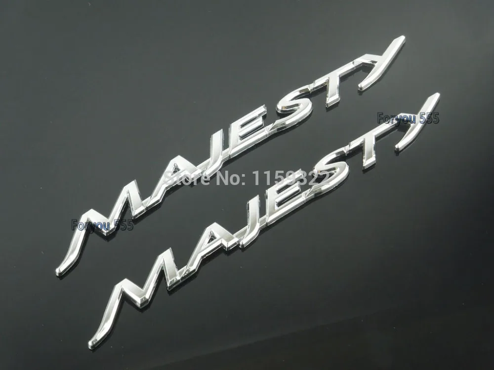 Motorcycle NEW Chrome 3D Plastic Emblem Decals Badge sticker For Yamaha