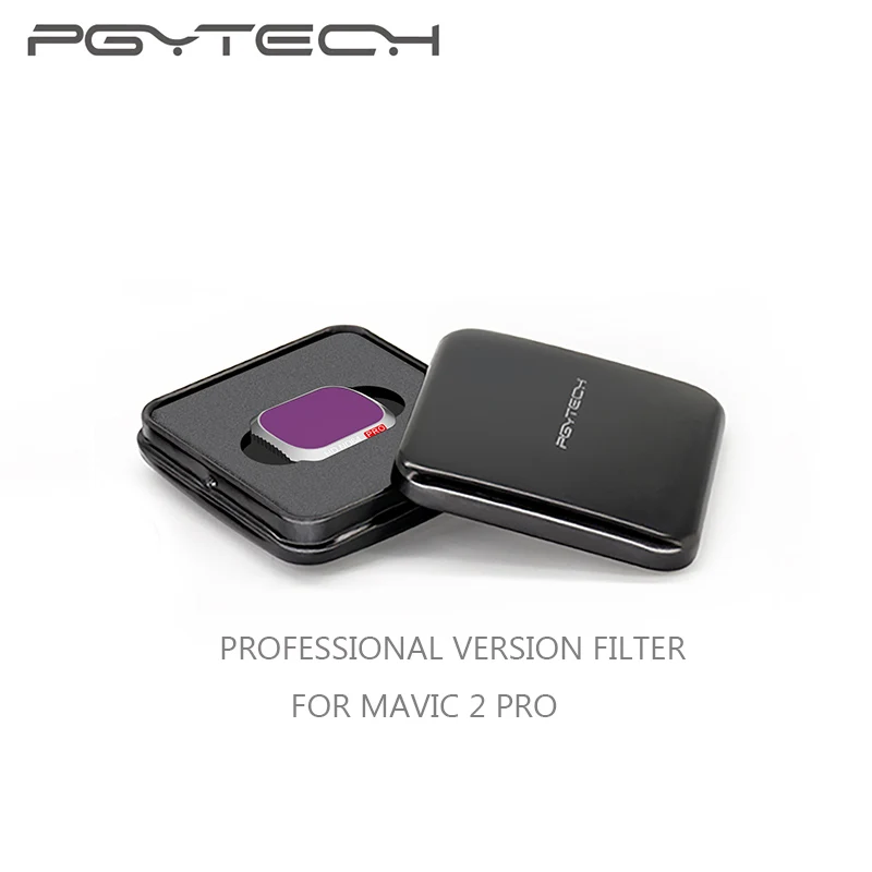 4 шт. PGYTECH Mavic 2 Pro Камера Комплект фильтров для объектива ND8/16/32/64-PL ND8/16/32/64 ГБ Комплект фильтров для DJI Mavic Pro/Air 2/Pro фильтр аксессуары