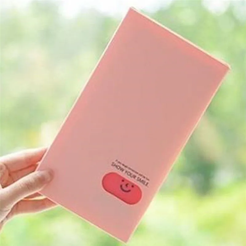 

Imixlot Candy Color PP Business Card Book 120 Pcs Large Capacity Card Holder Credit Passport ID Passport Wallet Card Package