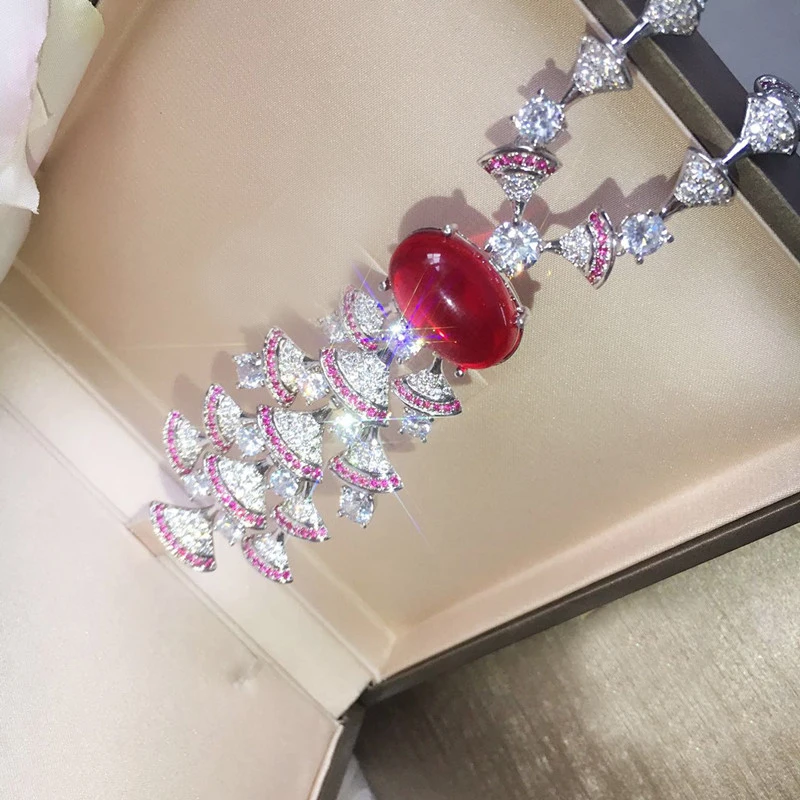 Дизайнерское ожерелье из искусственного циркония 3A|designer necklace|fashion necklacenecklace designer |