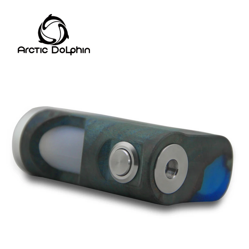 Оригинал Arctic dolphin Soul стабилизированный деревянный Squonk Mod одна батарея 18650 Squonker