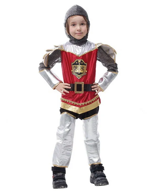 Карнавальные вечерние костюмы для игры в игры на Хэллоуин, Королевский рыцарь, римская Броня солдата