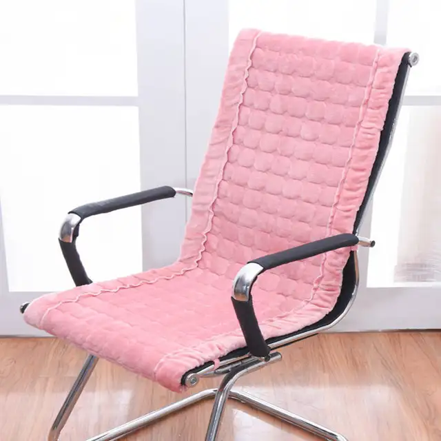 Rectangle Winter Chair Cushion Rocking Chair Seat Pad Office Chair Cushions Integrated Seat Mat Europe Style Warm Seat Cushion