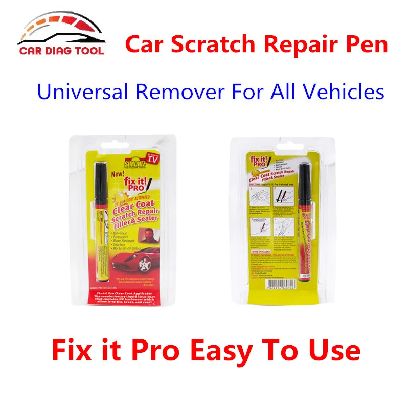 Magic Fix It Pro Mend Car Scratch Repair Remover Paint Pen Clear Coat