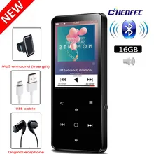 CHENFEC Bluetooth 4,0 MP4 плеер с 2,4 дюймов TFT цветной экран 16 Гб Lossles звук музыка MP4 медиаплеер с FM радио Walkman