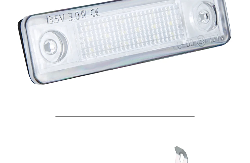 Led Car-styling 18 LED License Plate Lights 12V White Number Plate Lamp For Opel Astra G Astra F Corsa B Zafira A Vectra Omega A (9)