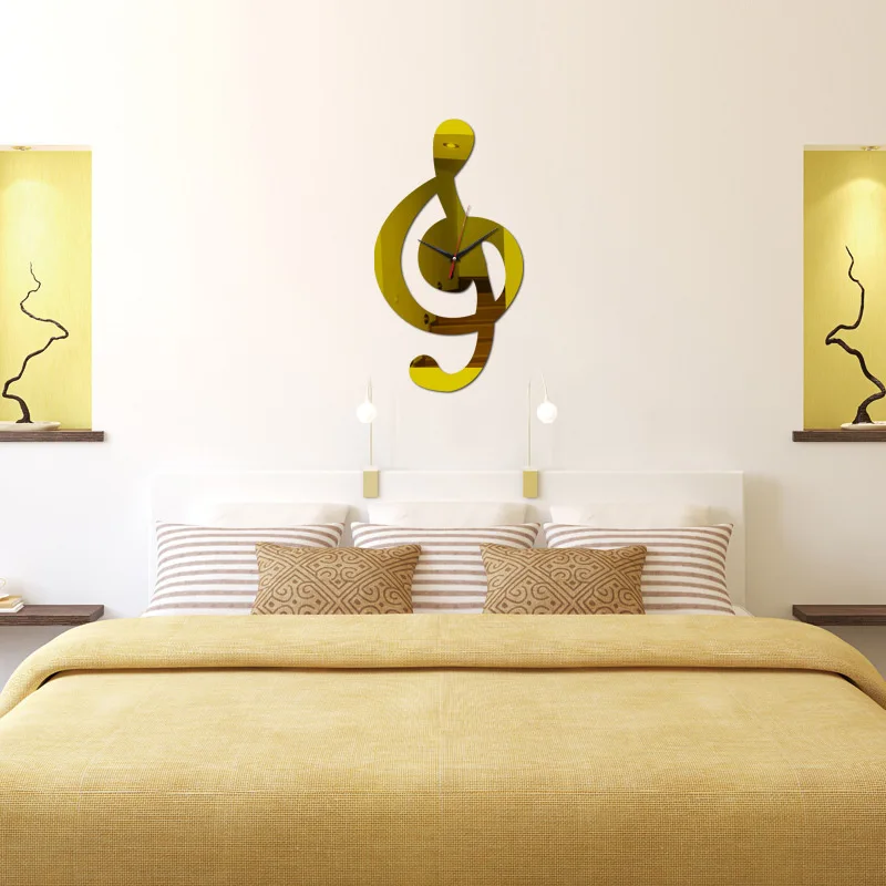 3D quartz watch home new wall clock modern design self adhesive sticker wanduhr mirror silent wall clock for living room klok  (4)