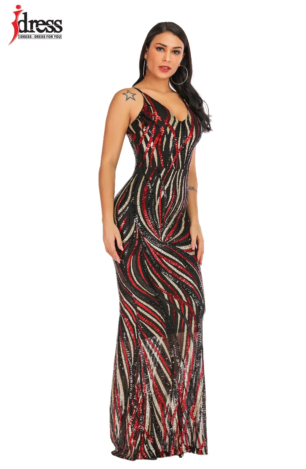 SEQUIN MAXI DRESS (6)