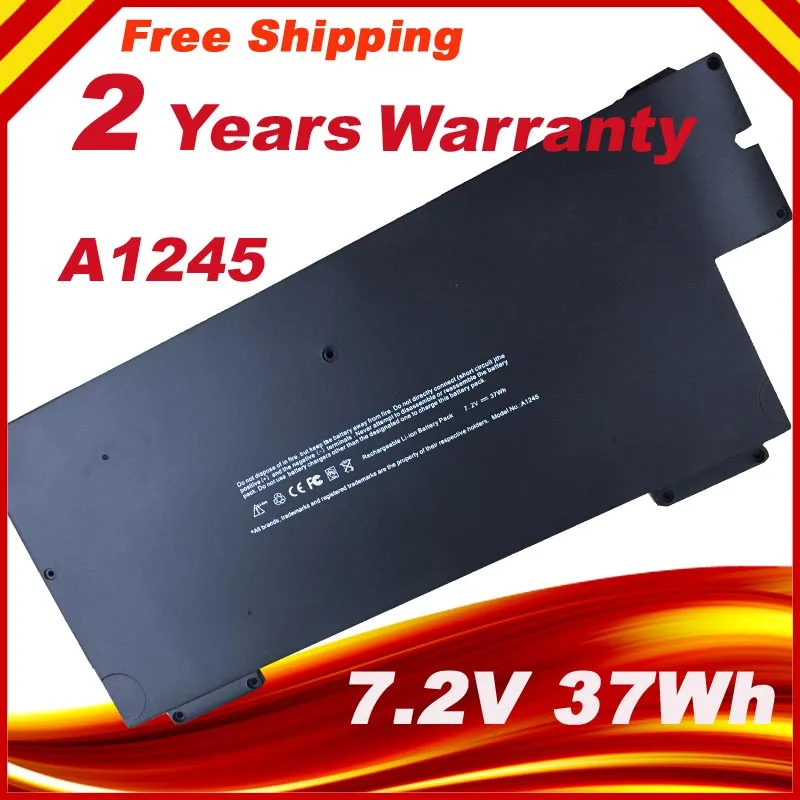 

7.4V laptop Battery for Apple A1237 A1245 For MacBook Air 13" A1304 MB003 MC233 MC234 Z0FS Series