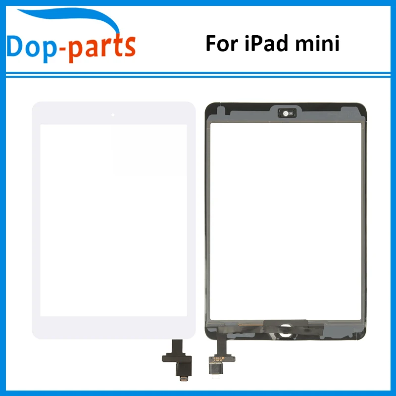 10 шт./лот оптовая цена для iPad mini LCD дигитайзер сенсорный экран замена + главная