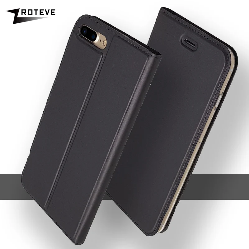

ZROTEVE Wallet Leather Cover For iPhone 8 7 plus Case Leather Flip Cover For iPhone 7 8 plus Cases For iPhone7 iPhone8 Coque
