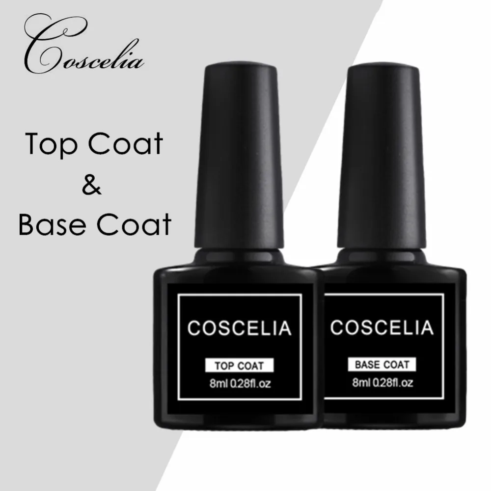 COSCELIA 8 مللي معطف فوقي قاعدة معطف هلام مسمار البولندية هلام البولندية مسمار الفن الأشعة فوق البنفسجية الصمام نقع قبالة متعددة استخدام هلام لا ...