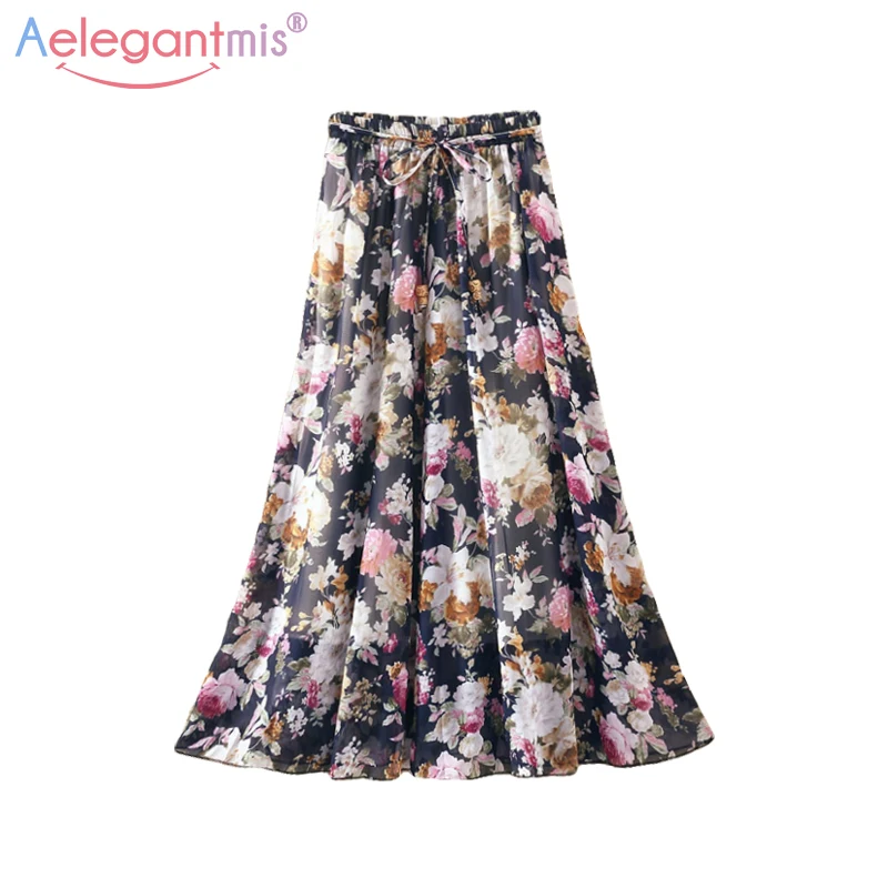 ladies floral skirts