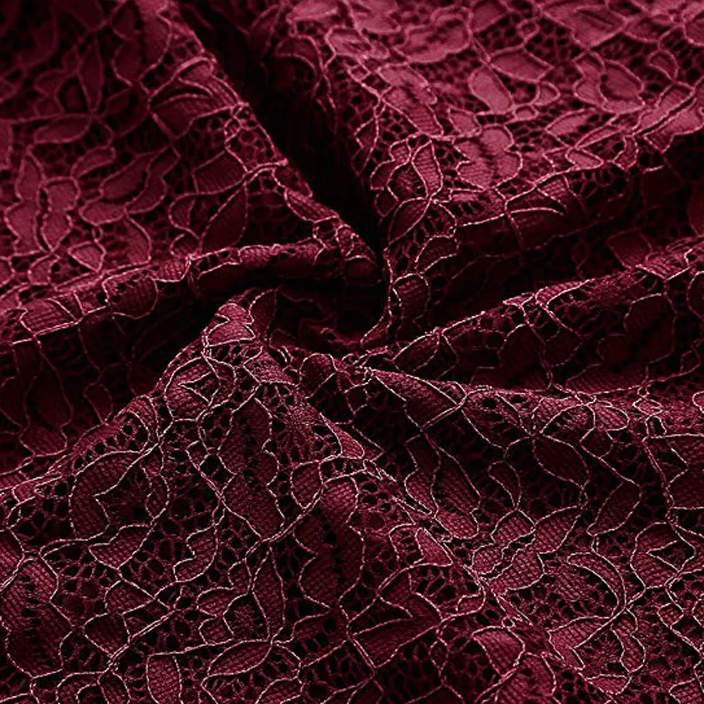 Женское вечернее платье vestiti donna элегантное однотонное Кружевное облегающее без