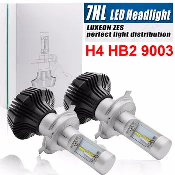 1 Set H4 9003 50W 8000LM ZES LED CHIPS G7 LED Headlight H1 H7 H8 H9 H11 9005/6 9012 H13 9007 PSX24W 880 Fanless Bulbs Lamp 6500K 1 Set H4 9003 50W 8000LM ZES LED CHIPS G7 LED Headlight H1 H7 H8 H9 H11 9005/6 9012 H13 9007 PSX24W 880 Fanless Bulbs Lamp 6500K