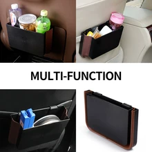 Прочный складной Мусорка автомобиля подвесная корзина для мусора спинки сиденья организаторы ящик для хранения Автомобильный аксессуары