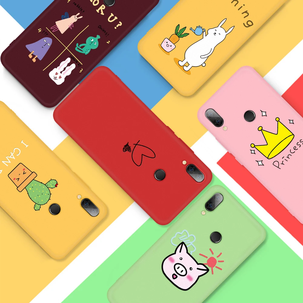 Чехол с рисунком для Redmi 7 7A силиконовый чехол бампер Xiaomi K20 Pro 6A Note 6 Силиконовые