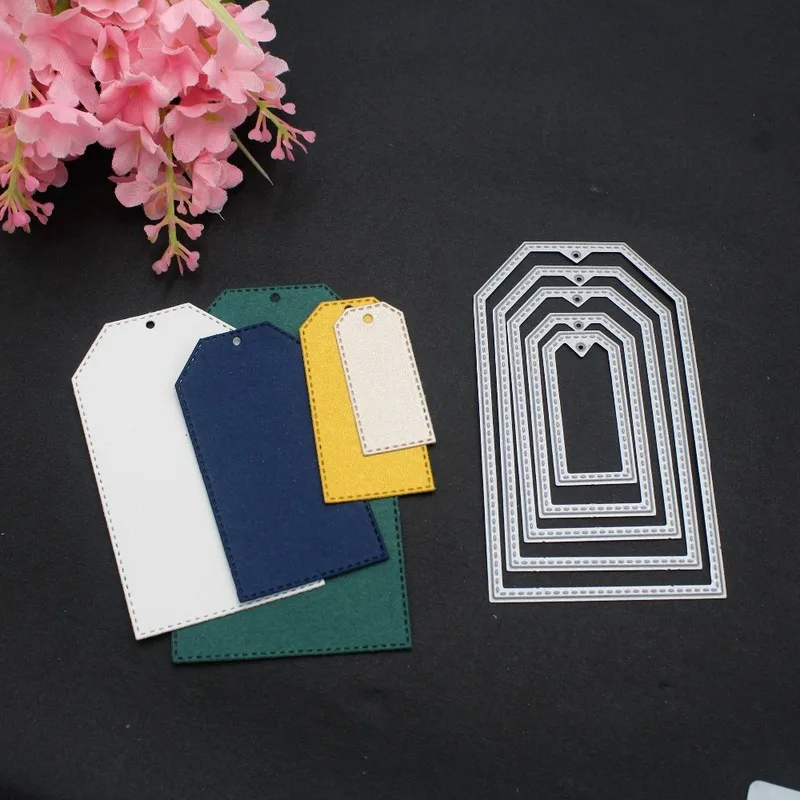 

Rectangle Square Metal Cutting Dies New Frame Dies Scrapbooking Embossing Stencils For Cards Making DIY Craft Albums Decorations