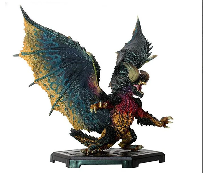 Игра Monster Hunter World Game модель из ПВХ горячий дракон фигурка Rathalos Gore Magala украшение