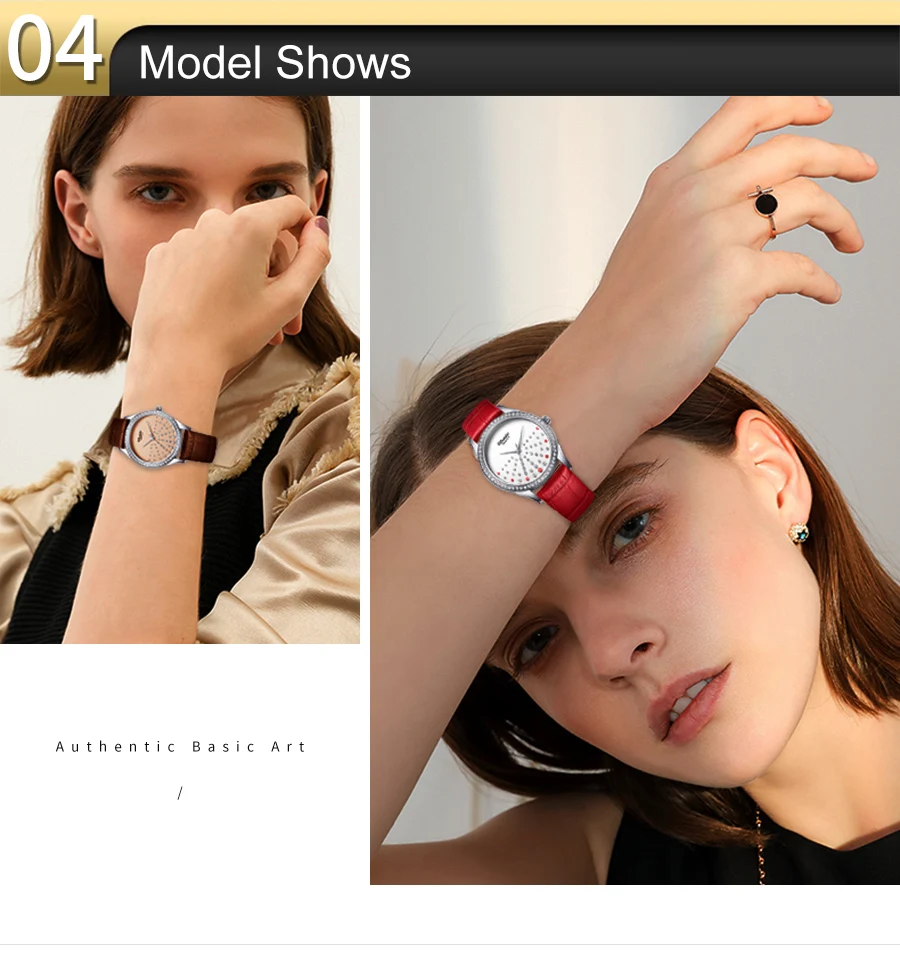 Gladster Роскошные модные японские Miyota2039 Женские кварцевые наручные часы с сапфировым кристаллом женские часы граненый хрусталь женские часы подарок