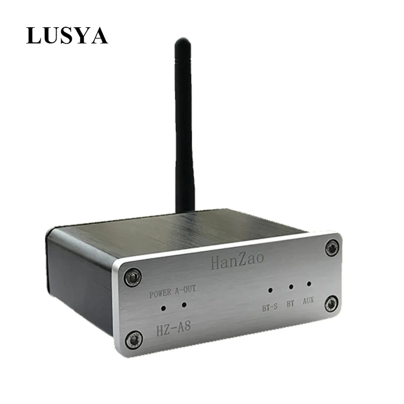 Lusya Bluetooth 5,0 беспроводной приемник Bluetooth AUX аналоговый аудио вход 2 в 1 выход аналоговый аудио преобразования T0069