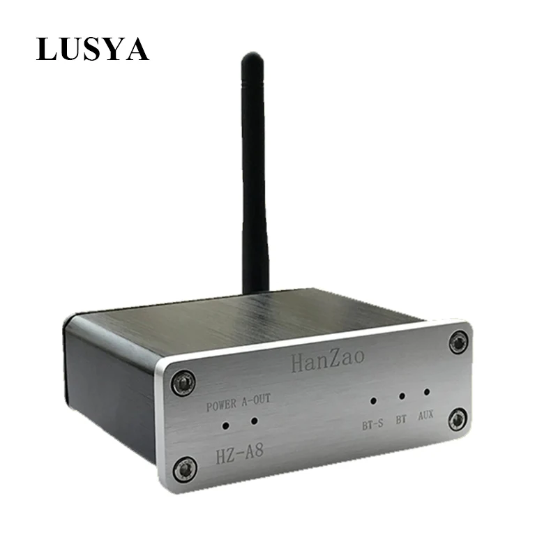

Lusya Bluetooth 5.0 Wireless Receiver Bluetooth AUX Analog Audio Input 2 In 1 Out Analog Audio Conversion T0069
