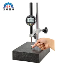 Высокоточный электронный цифровой циферблат индикатор 0,001 мм Индикатор 0-12,7 цифровой дисплей процент циферблат индикатор обработка ga