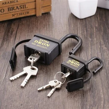 

30mm//40mm/50mm/Security Padlock waterproof door lock with keys anti-theft padlock for luggage case box drawer latches Hardware