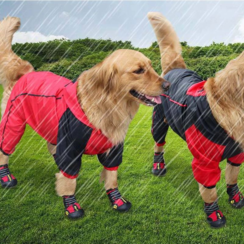 Pet Dog плащ Толстовка Водонепроницаемый Дождь красивые куртки пальто Верхняя