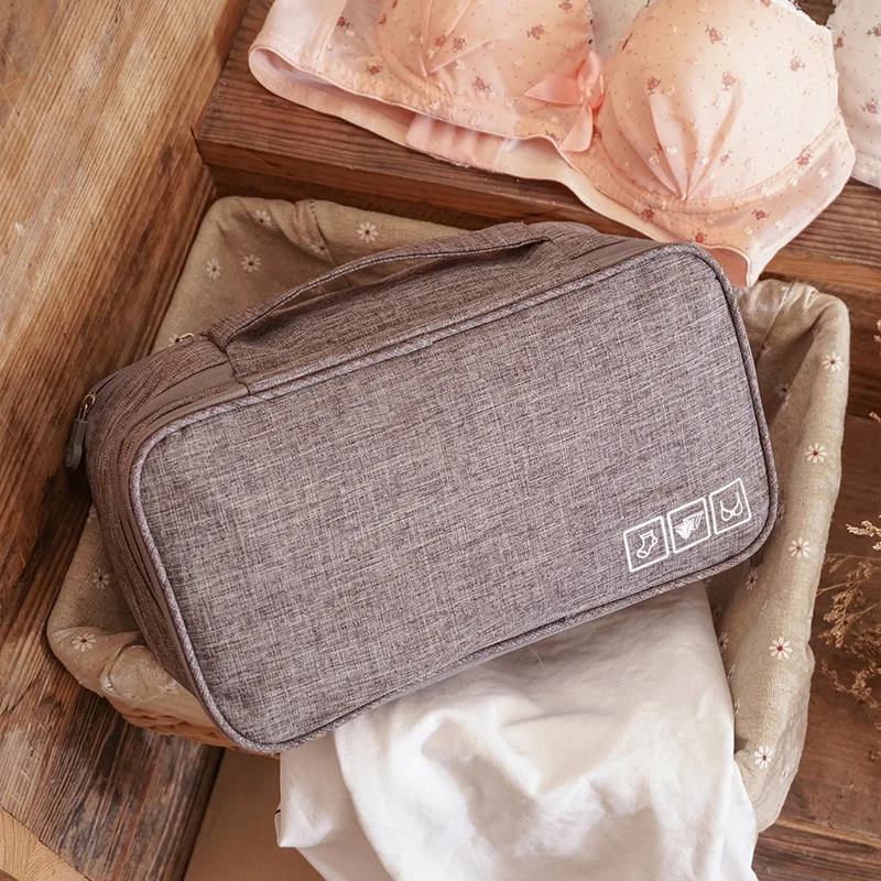 Bra Underware Drawer Organizers Travel Storage Dividers Box Bag Socks Briefs Cloth Case Clothing Wardrobe Accessories Supplies