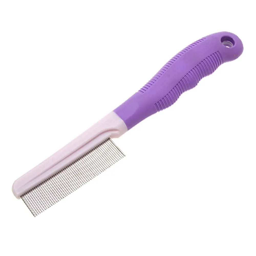 1pcs Pet Cat & Dog Grooming Comb Brush with Fine Steel Toothin Dog Combs from Home & Garden on