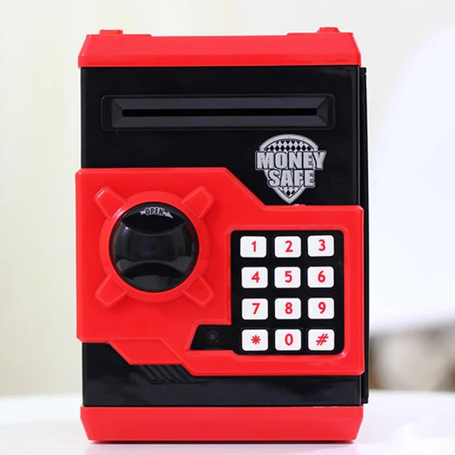 Eworld Hot New Piggy Bank Mini ATM Money Box di Sicurezza Password di Elettronica Da Masticare