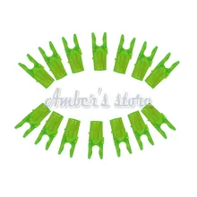 50 шт./лот зеленый ID 3,2 мм штифт L размер для хвостовик стрелы для стрельба из лука