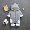 2022 New Russia Baby costume rompers Clothes cold Winter Boy Girl Garment Thicken Warm Comfortable Pure Cotton coat jacket kids ► Photo 3/5
