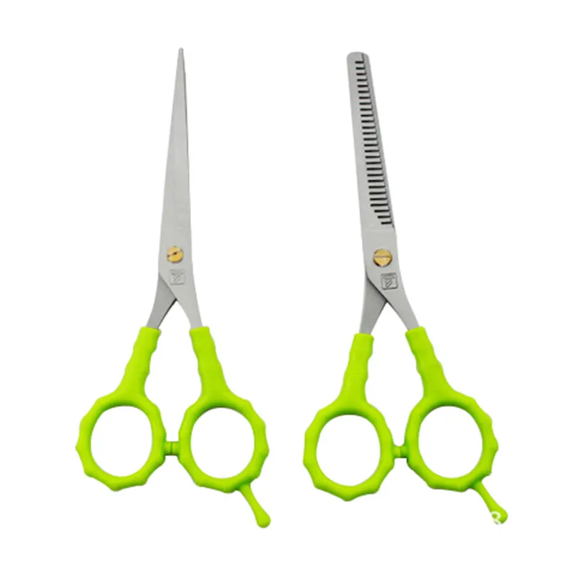 Высокое качество 2 X профессиональные домашние ножницы для волос набор Парикмахерские ножницы для стрижки и истончение ножницы парикмахера для стрижки волос