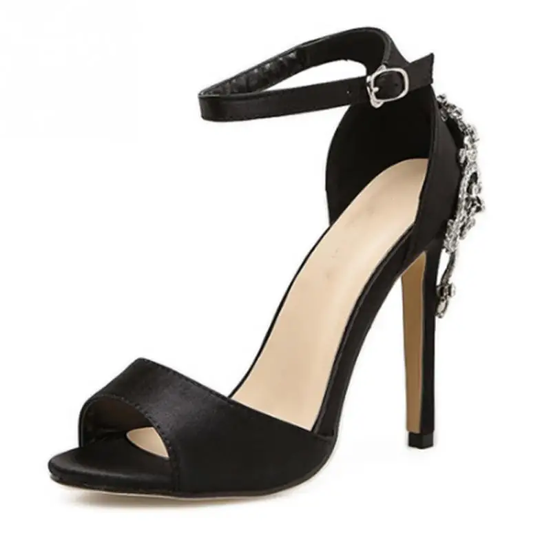

Luxury Diamond High Heel Women's Fashion Fish Mouth Sandals Party Wedding High Heels Sandals