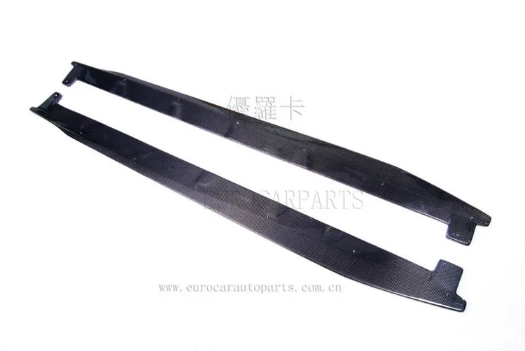 AD R8 to ArtisanLB style carbon fiber front lip rear diffuser trunk spoiler side skirts (11)