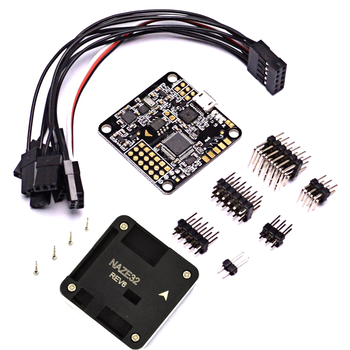 Naze32 REV6 Flight Controller 10DOF W Barometer Compass for Mini Quadcopter