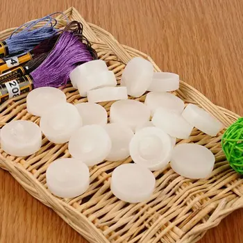 

50pcs Cross Stitch Thread Wax Accessories Embroidery Sewing Tool For Knitting Machine Cotton Silk Threads Craft