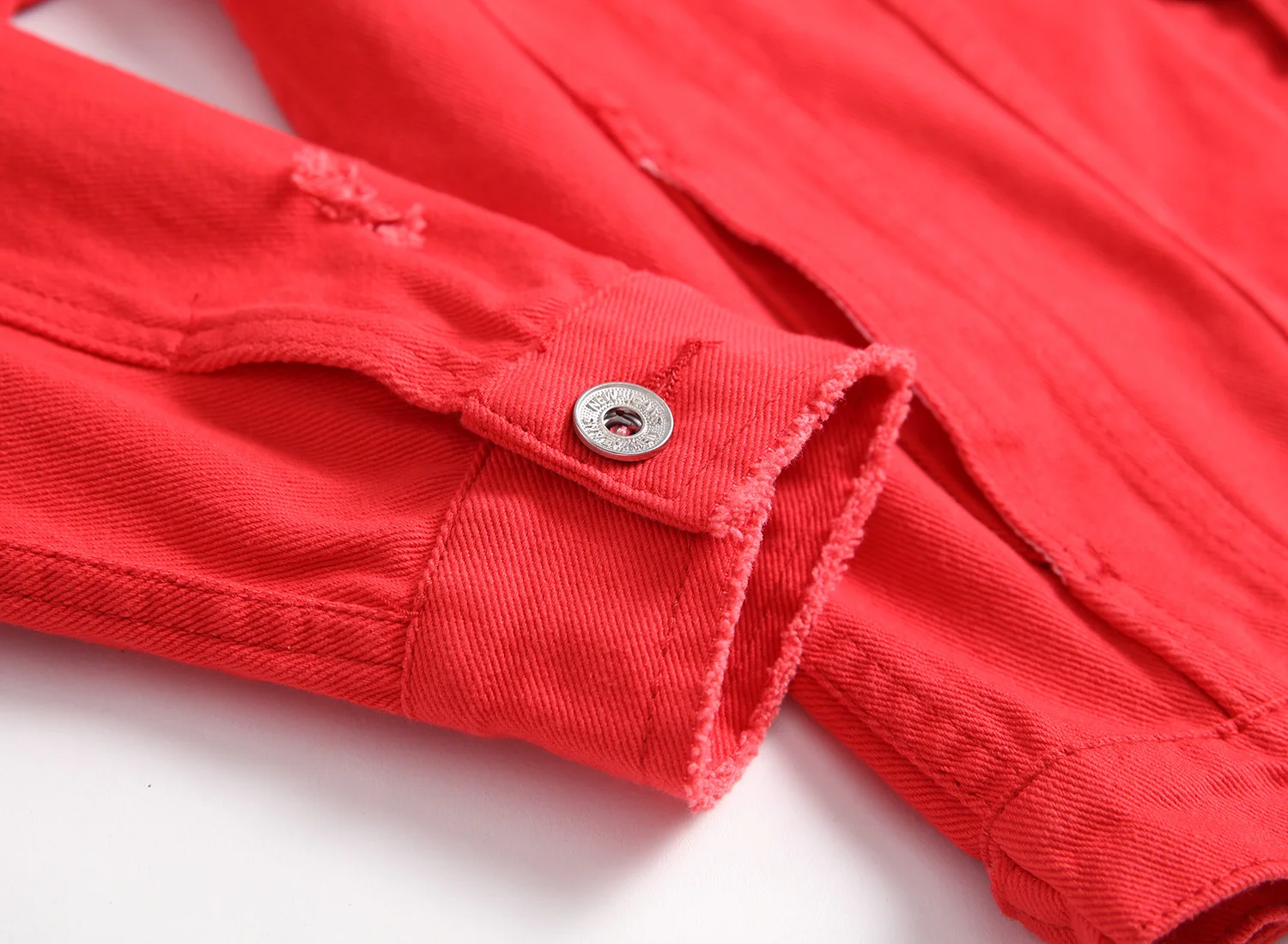Мужские красные и черные джинсовые куртки, верхняя одежда, джинсовые пальто, новые весенне-осенние мужские джинсовые куртки с дырками, мужские тонкие джинсовые куртки размера плюс 3XL