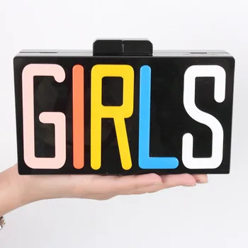 

Evening Bag messenger Box Package High-Grade Handbag Day Clutch Women's Wedding Purse Handbags shoulder Wallets bolsa B025