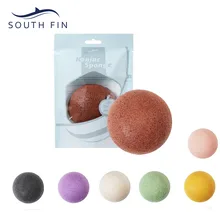 Губка для макияжа натуральный Гладкий косметический слоеный микрофибра для мытья лица губка Чистящая губка для очищения макияжа Y611