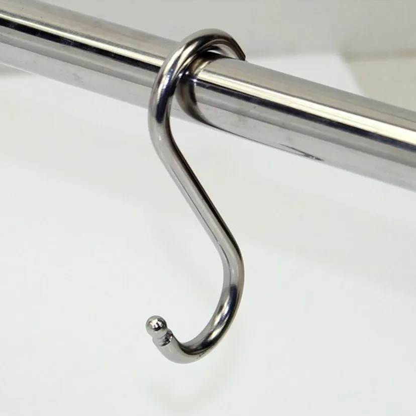 Online Lkqbbsz 5 Pcs Stainless Steel Perak S Hook Dapur Rak Gantungan Daging Daging Pengering Gantung Pot Pan Rail Murah Lkqbbsz 5 Pcs Stainless Steel Perak S Hook Dapur Rak Gantungan Daging Daging Pengering Gantung Pot Pan Rail