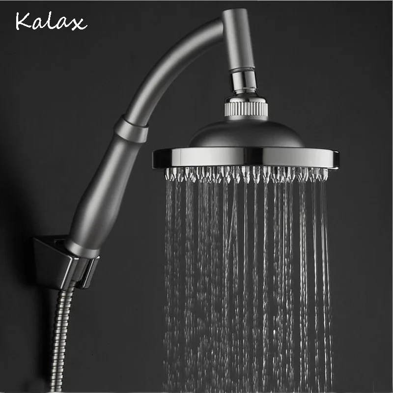 

1 Pc 4 Inch 6 Inch 8 Inch ABS Fixed Rotatable Type Rainfall Shower Heads Bathroom Bath Fixture Faucet Accessory