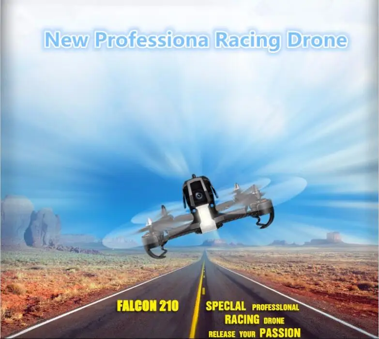 Новинка 2017 года Racing Радиоуправляемый Дрон S2 210 RTF бесщеточный OSD 600 г изображения