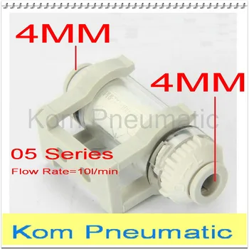 

ZFC 050-4B SMC Type In Line Vacuum Air Suction Filter With 4MM Tube One Touch Fitting,Element Removable 10L/min ZFC050-4