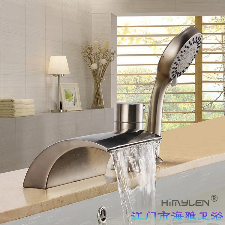 Himylen производителя оптом высокого класса wiredrawing ванна с водопадом кран коснитесь 000794