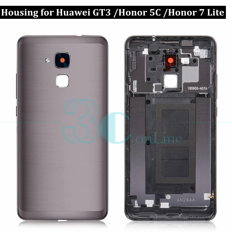 

For Huawei Honor 5c Battery Back Cover Metal Housing Door for Huawei GT3 / Honor 7 Lite Rear Case Replacement Repair Spare Parts