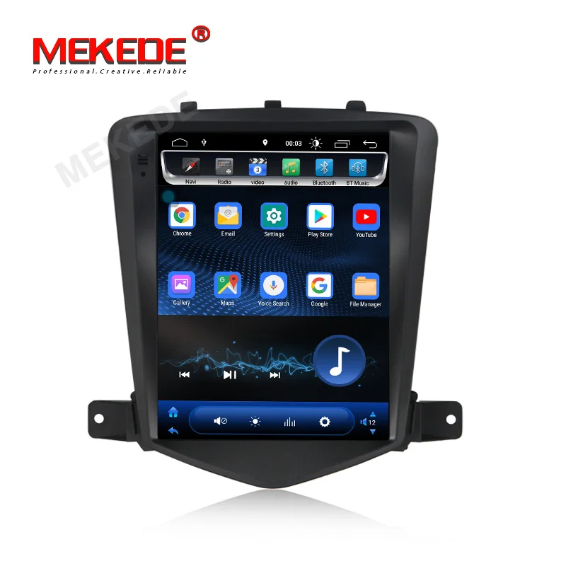 Clearance New arrival!Mekede Vertical screen quad core Android 8.1 Car GPS Navigation Radio for Chevrolet CRUZE 2008-2015 with IPS screen 3